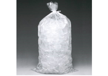 Large clearance ice bags