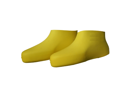 Yellow Rubber Booties